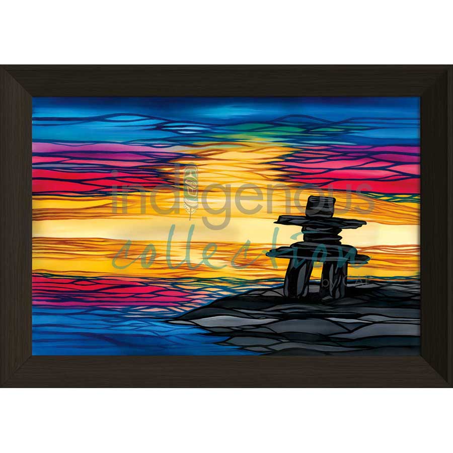 Direction Determines Destination by artist Shawna Boulette Grapentine - Cree-Ojibway. Indigenous Collection