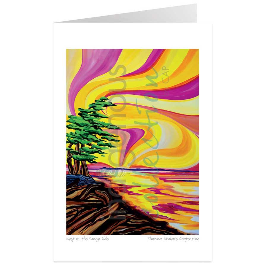Keep on the Sunny Side  by artist Shawna Boulette Grapentine