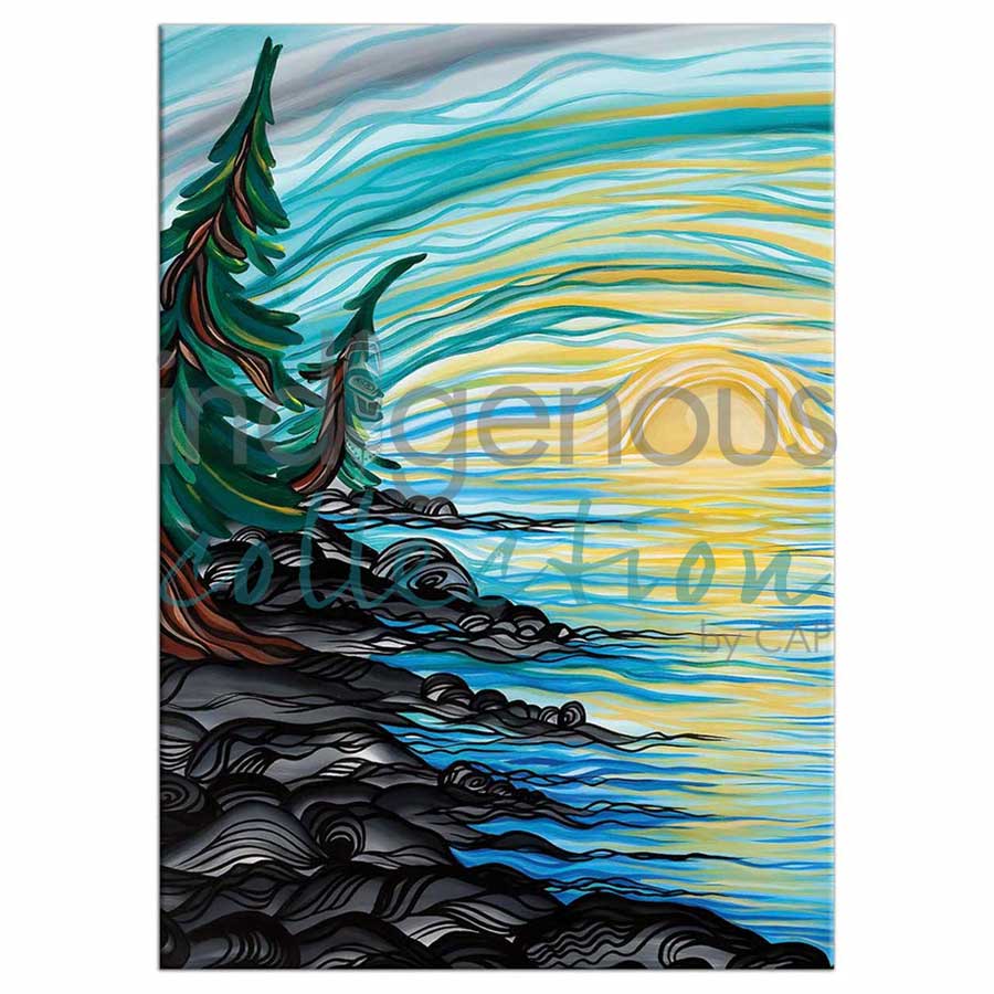 Peace Comes from Within Magnets by artist Shawna Boulette Grapentine