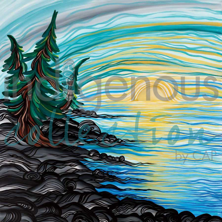 Peace Comes from Within by artist Shawna Boulette Grapentine