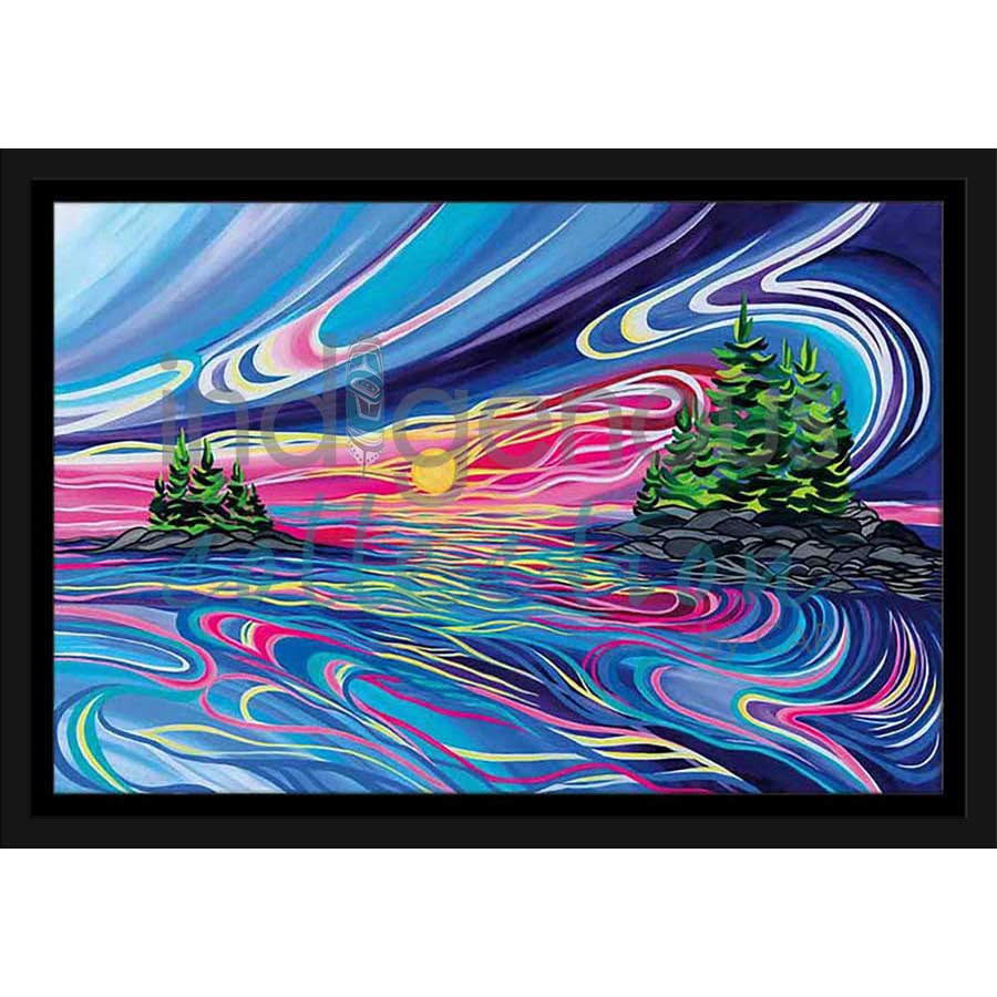Reflect & Grow with Love by artist Shawna Boulette Grapentine - Cree-Ojibway. Indigenous Collection
