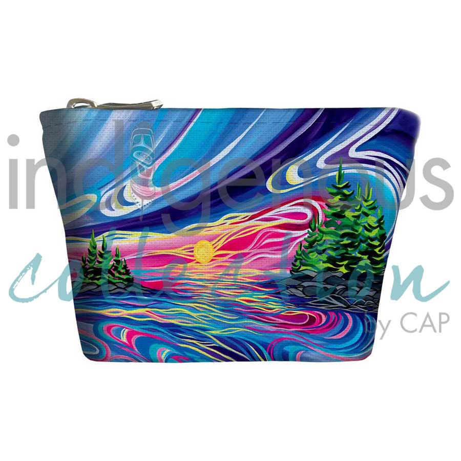 Reflect & Grow with Love Coin Purse by artist Shawna Boulette Grapentine