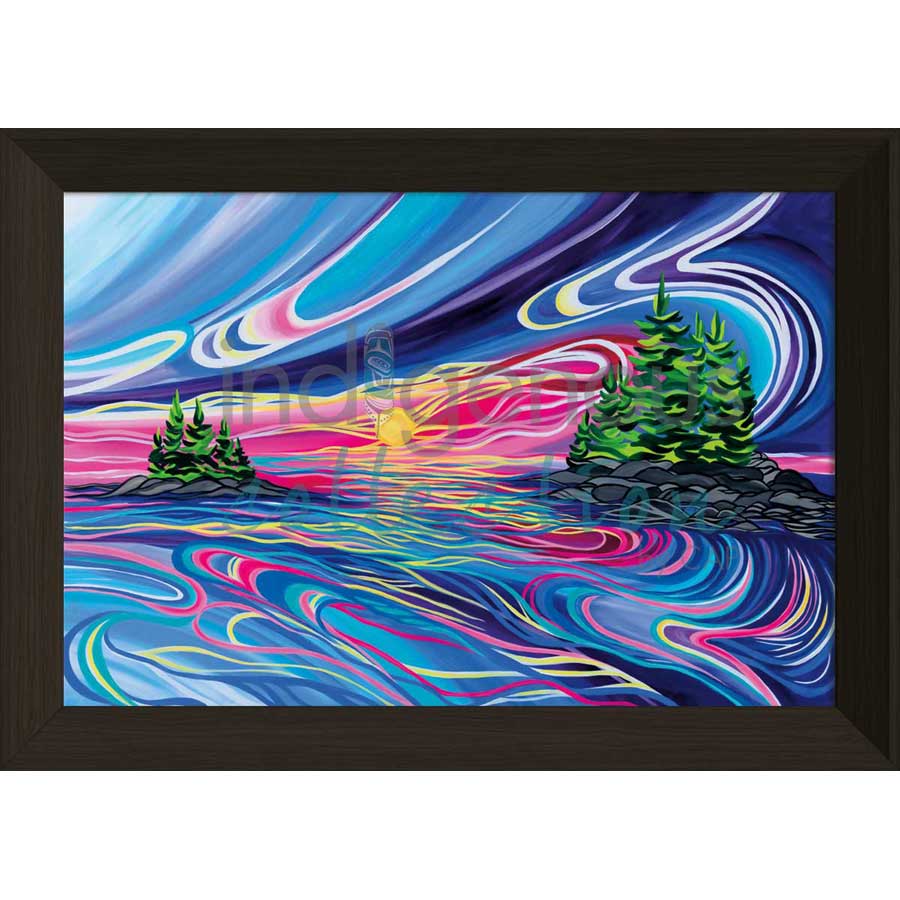 Reflect & Grow with Love by artist Shawna Boulette Grapentine - Cree-Ojibway. Indigenous Collection