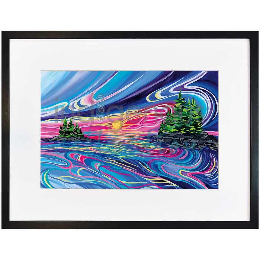Reflect & Grow with Love by artist Shawna Boulette Grapentine - Cree-Ojibway. Indigenous Collection