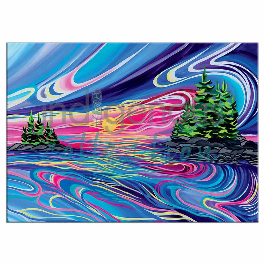 Reflect & Grow with Love Magnets by artist Shawna Boulette Grapentine