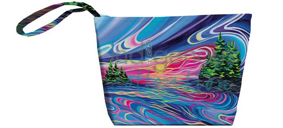 Reflect & Grow with Love Small Tote Bag by artist Shawna Boulette Grapentine