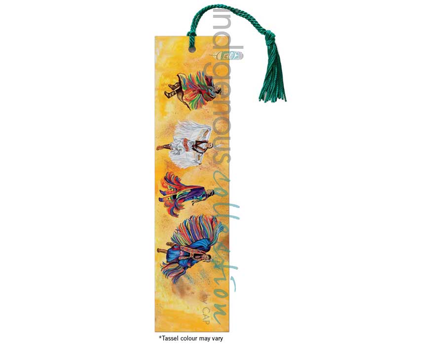 Resilient, Beautiful, Strong Bookmark by artist Shawna Boulette Grapentine