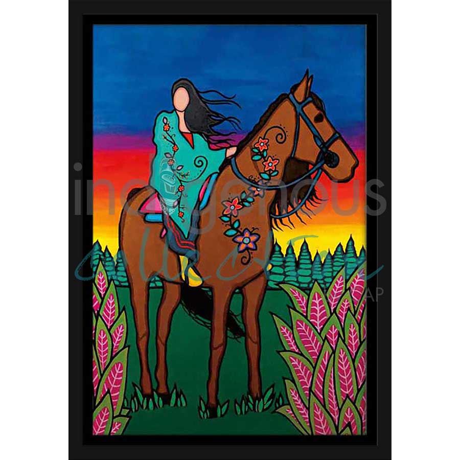 Finding Their Way by artist Talon Nash - Maliseet. Indigenous Collection