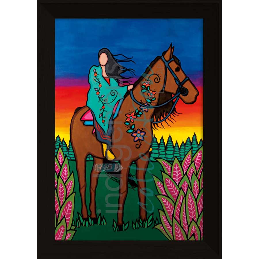 Finding Their Way by artist Talon Nash - Maliseet. Indigenous Collection