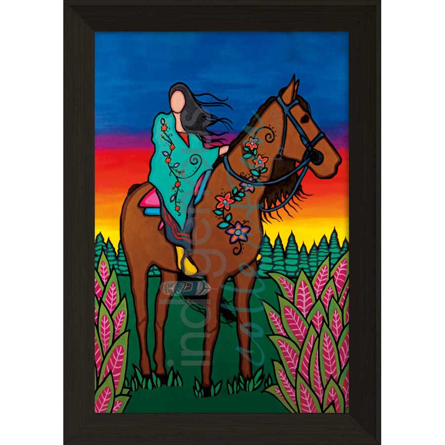 Finding Their Way by artist Talon Nash - Maliseet. Indigenous Collection