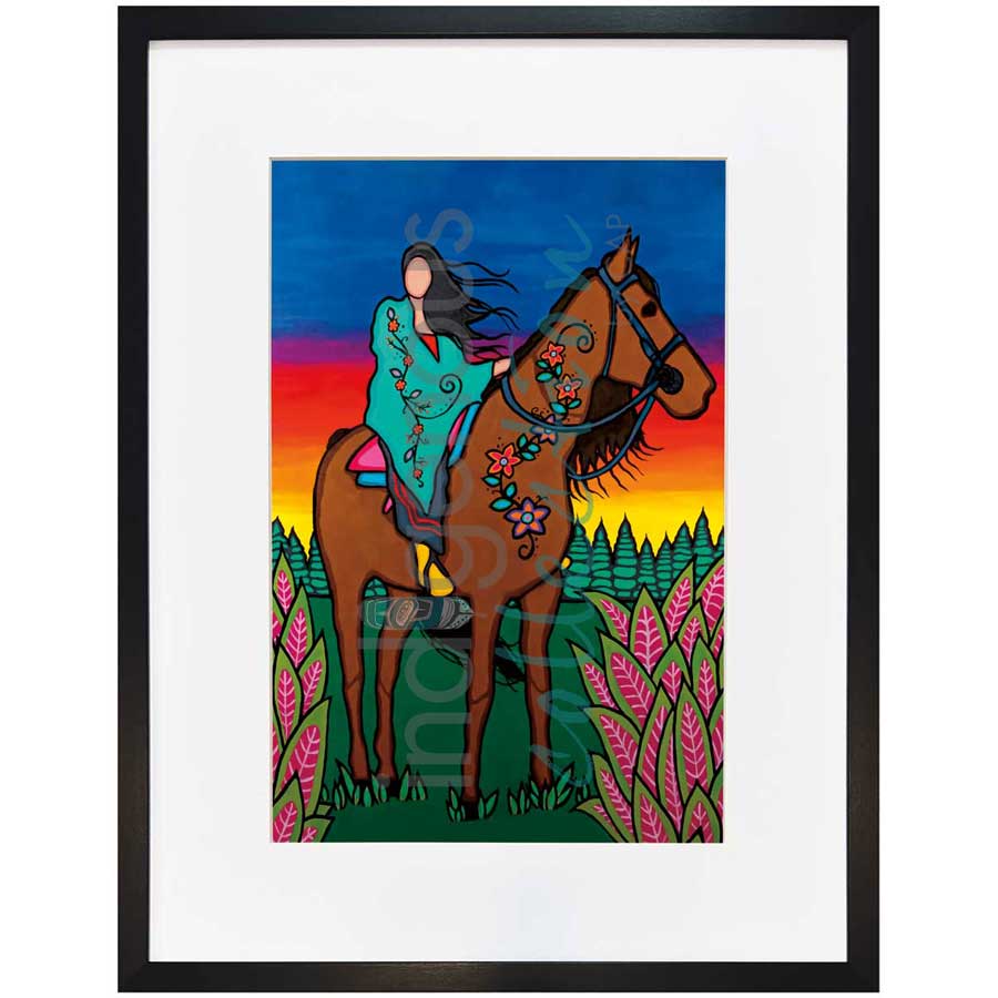 Finding Their Way by artist Talon Nash - Maliseet. Indigenous Collection