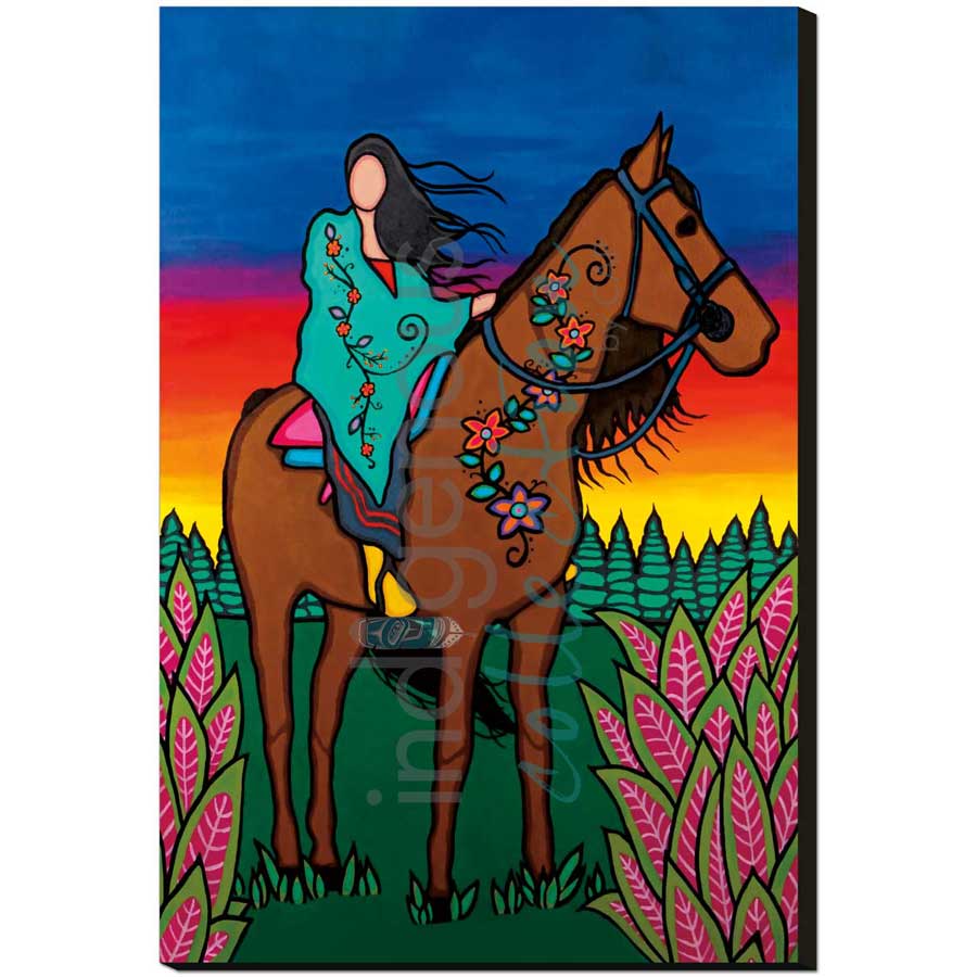 Finding Their Way by artist Talon Nash - Maliseet. Indigenous Collection