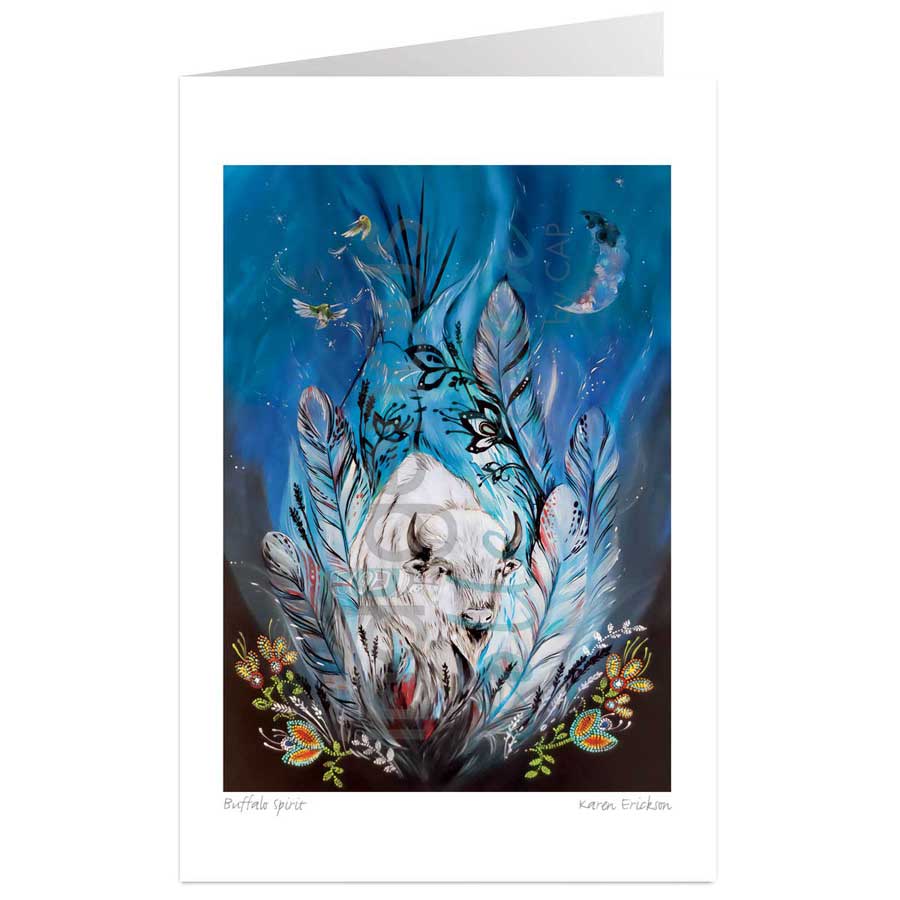 Spirit Buffalo by artist Karen Erickson