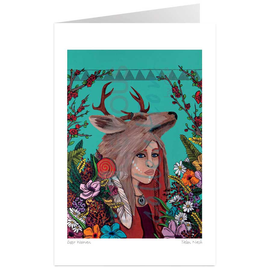 Deer Woman by artist Talon Nash