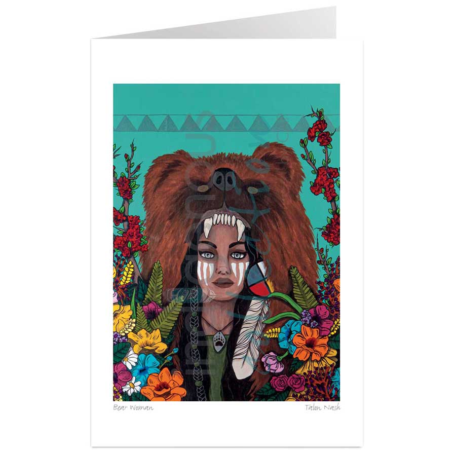 Bear Woman by artist Talon Nash