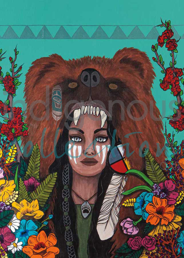 Bear Woman by artist Talon Nash