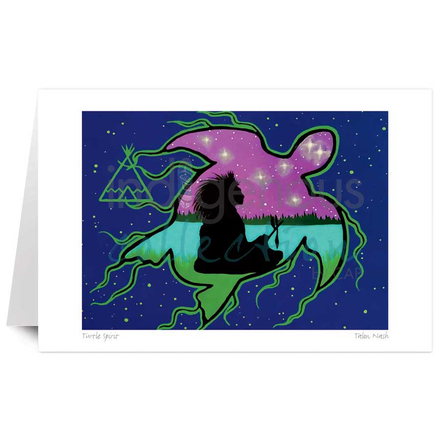 Turtle Spirit by artist Talon Nash