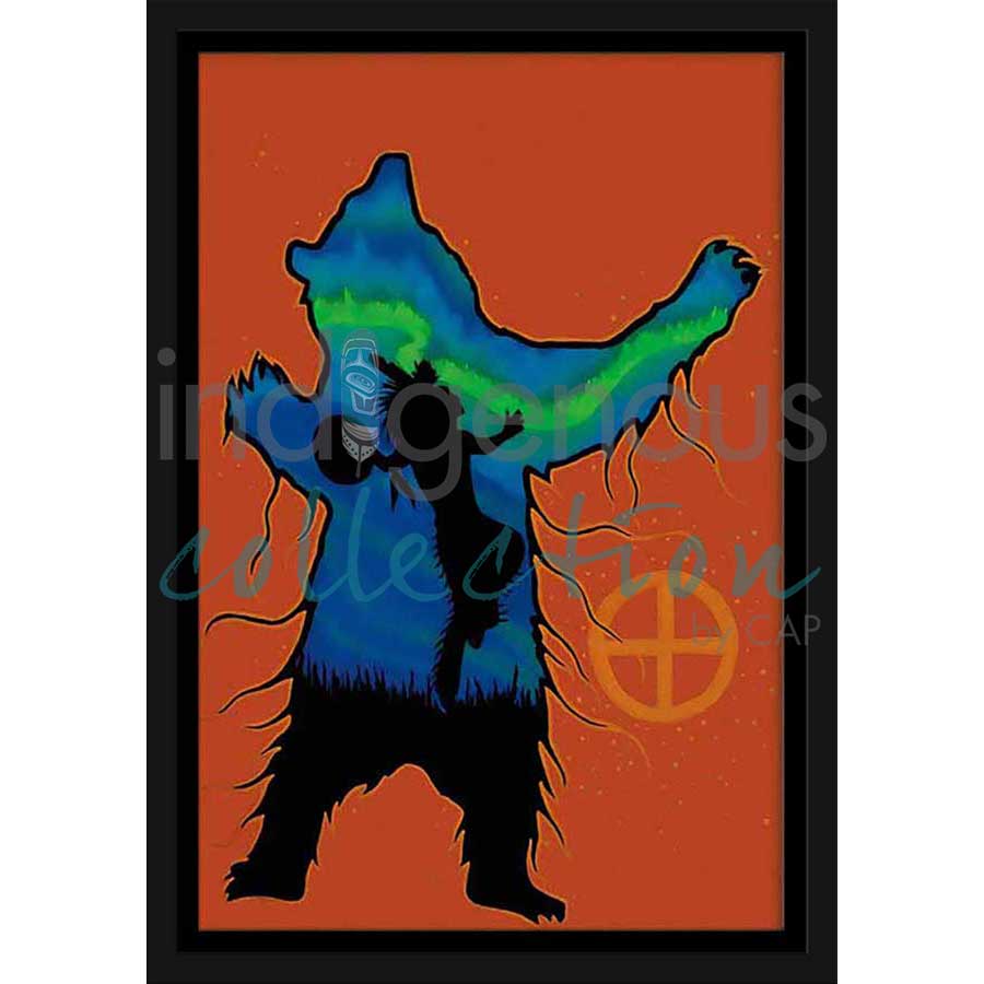 Bear Spirit by artist Talon Nash - Maliseet. Indigenous Collection