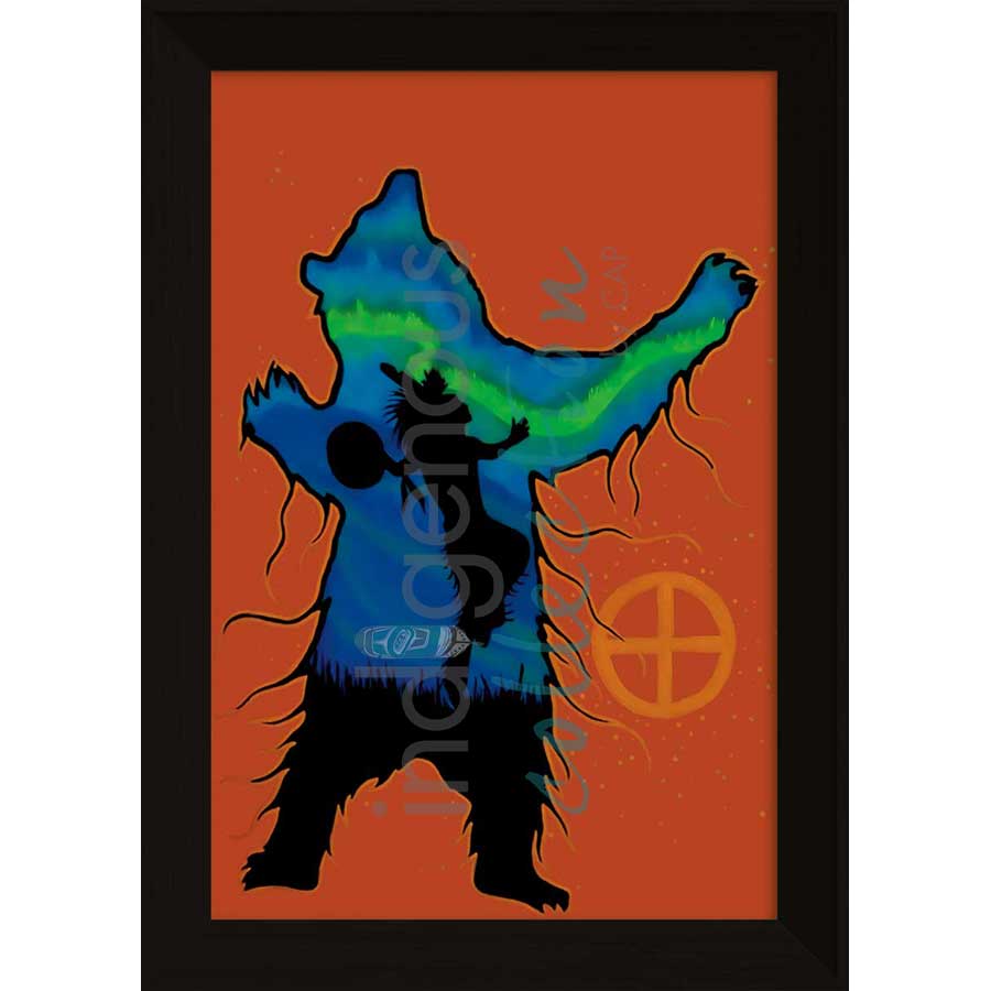 Bear Spirit by artist Talon Nash - Maliseet. Indigenous Collection