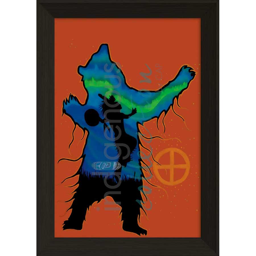 Bear Spirit by artist Talon Nash - Maliseet. Indigenous Collection
