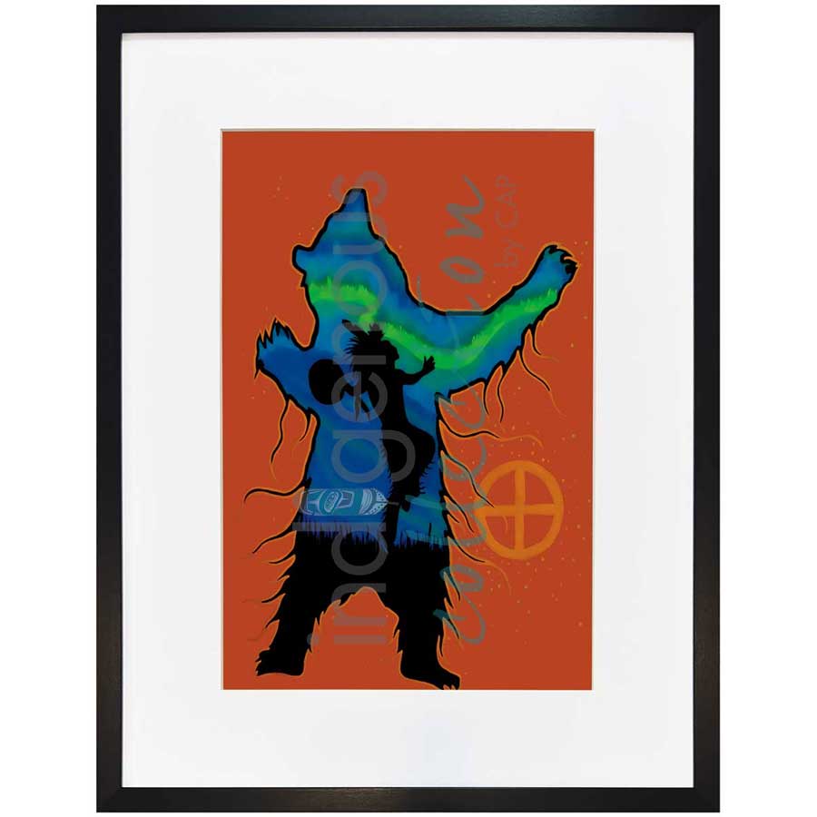 Bear Spirit by artist Talon Nash - Maliseet. Indigenous Collection