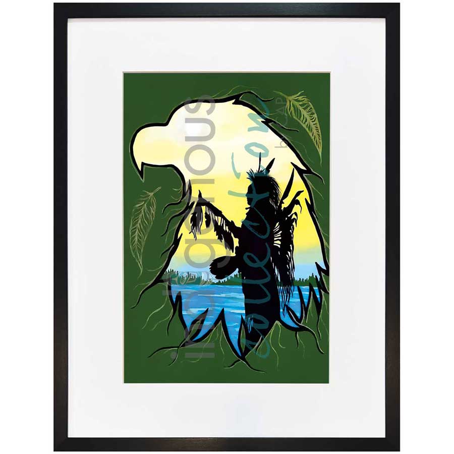 Eagle Spirit by artist Talon Nash - Maliseet. Indigenous Collection