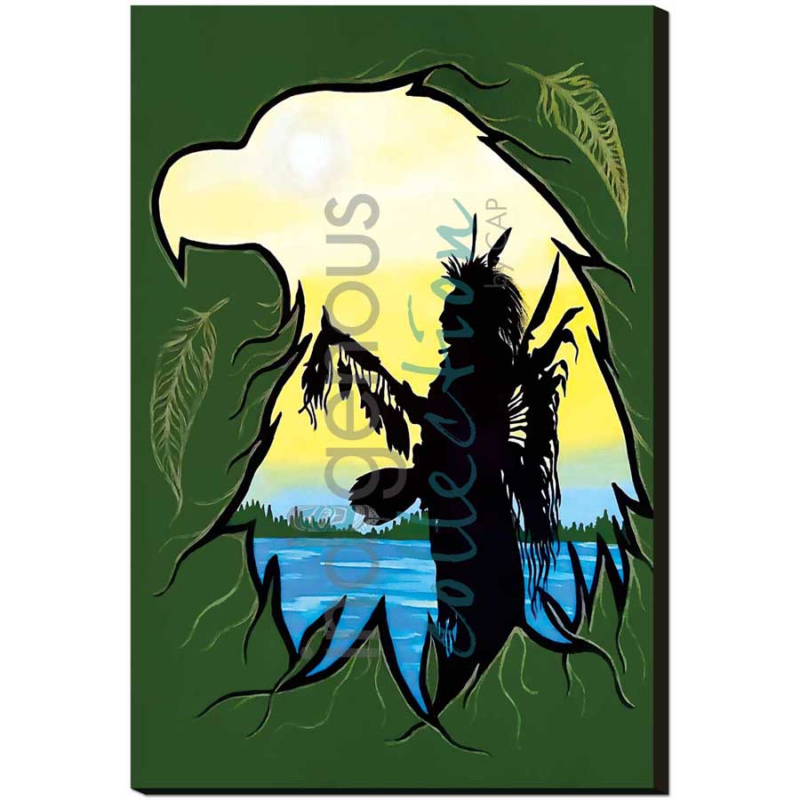 Eagle Spirit by artist Talon Nash - Maliseet. Indigenous Collection