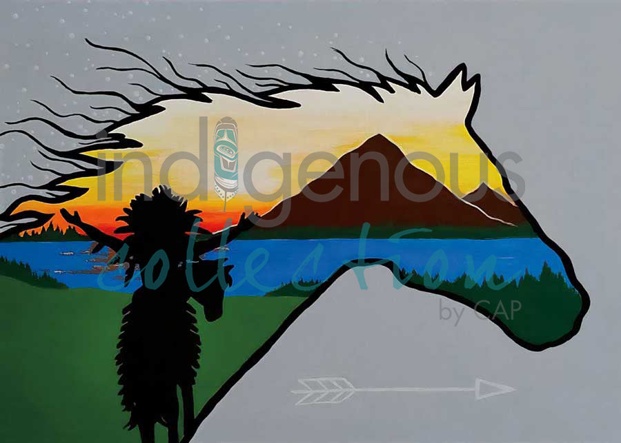 Horse Spirit by artist Talon Nash