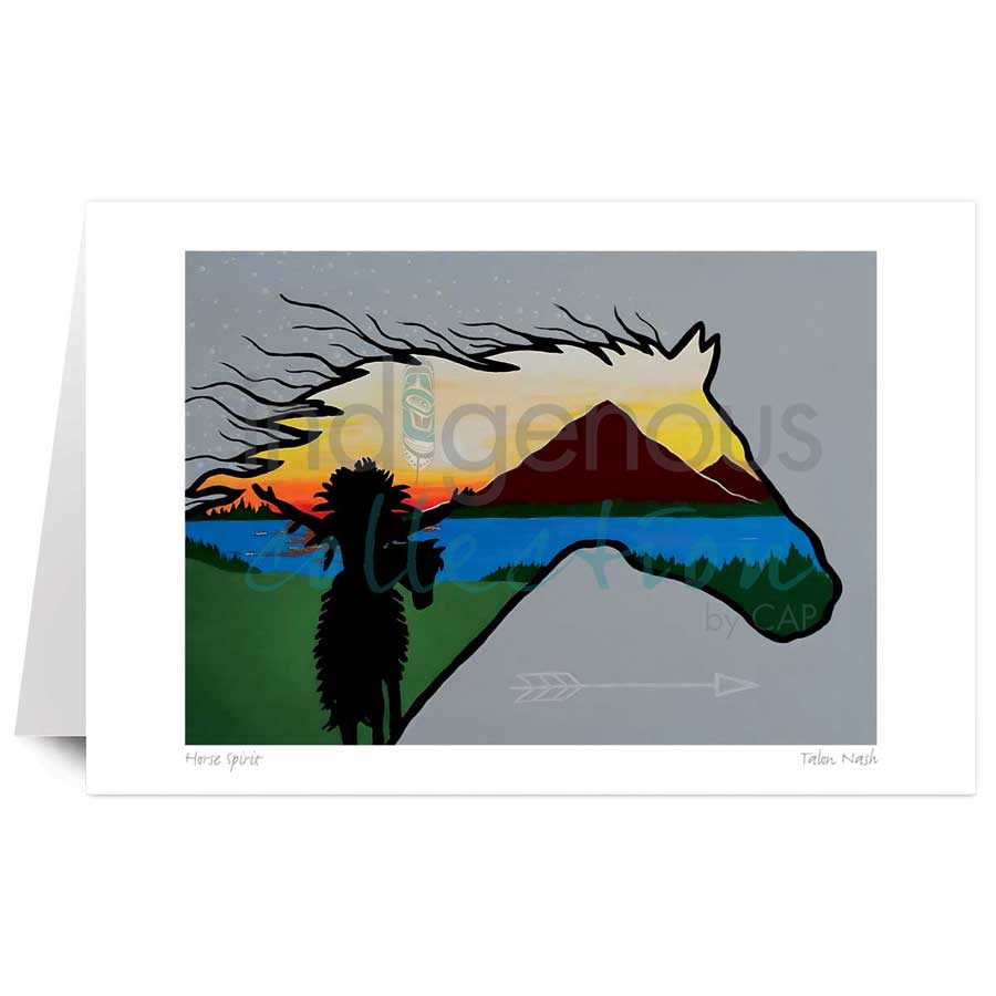 Horse Spirit by artist Talon Nash