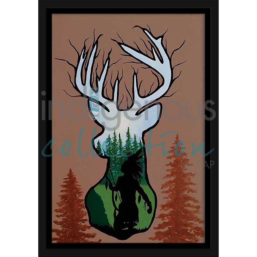Deer Spirit by artist Talon Nash - Maliseet. Indigenous Collection