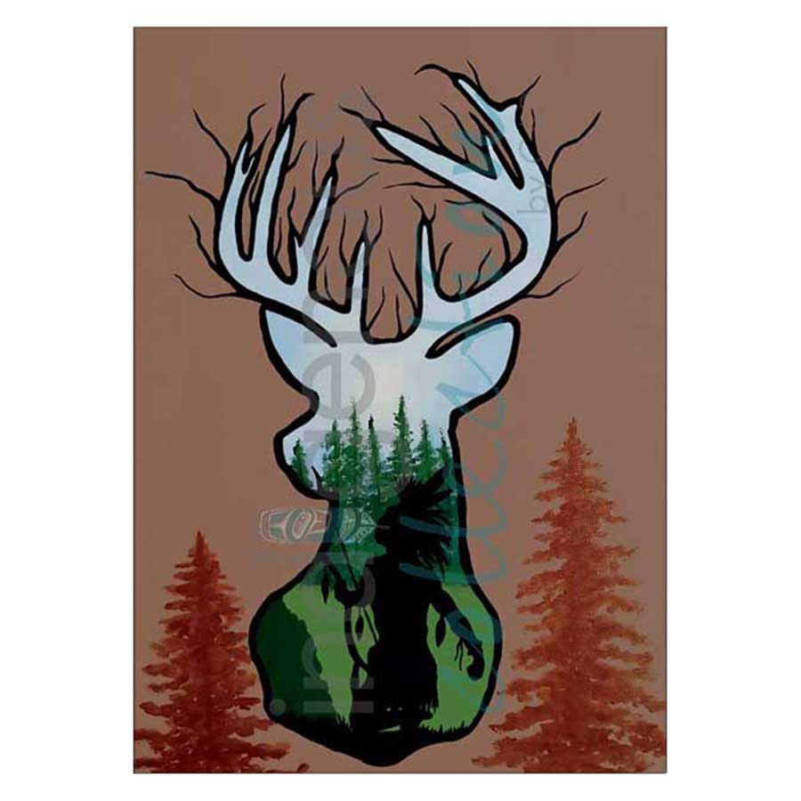 Deer Spirit Canvas Prints