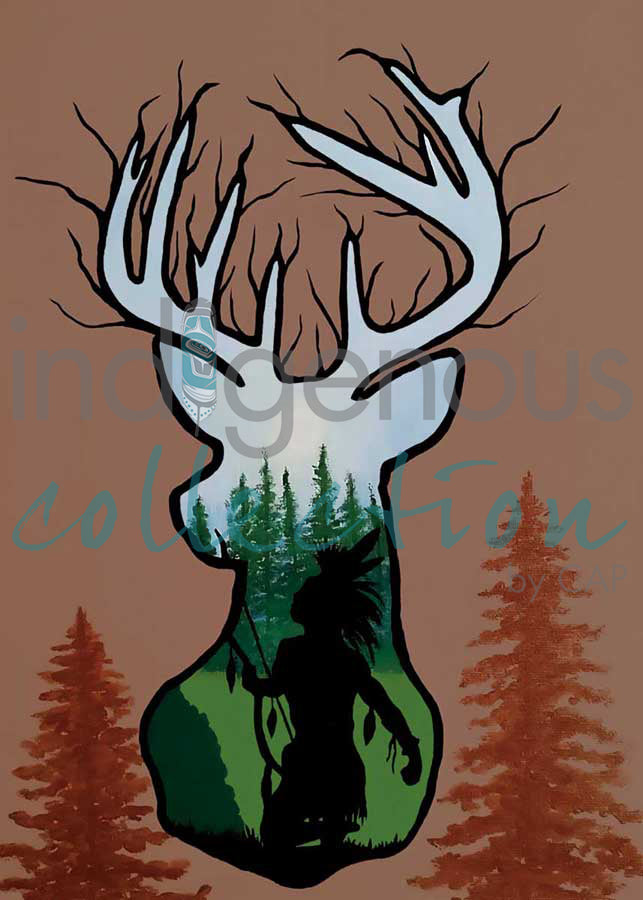 Deer Spirit by artist Talon Nash