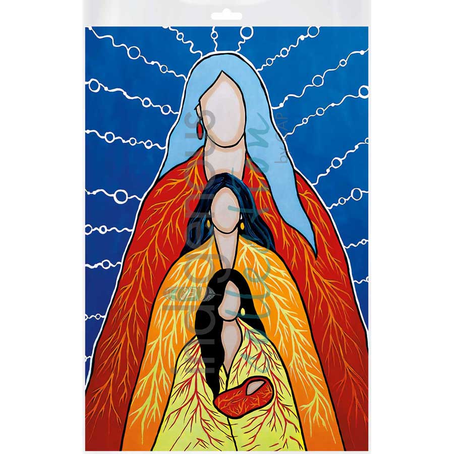All My Ancestors by artist Talon Nash - Maliseet. Indigenous Collection