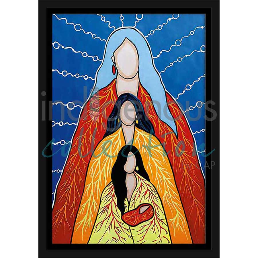 All My Ancestors by artist Talon Nash - Maliseet. Indigenous Collection