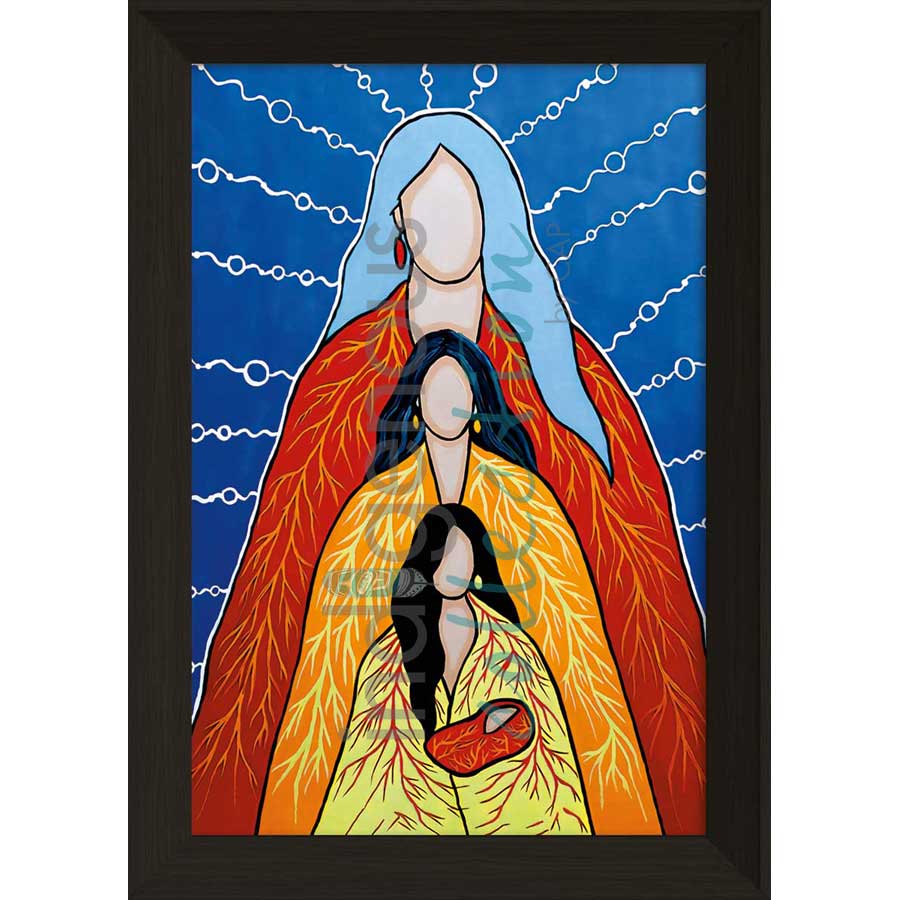 All My Ancestors by artist Talon Nash - Maliseet. Indigenous Collection
