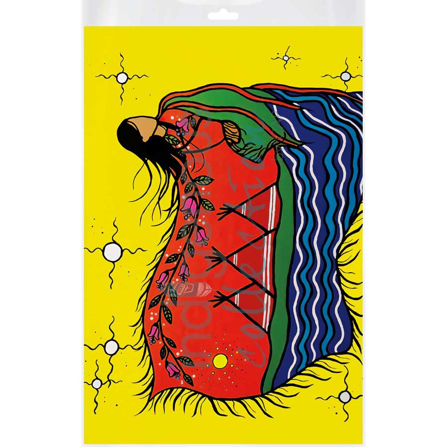 Healing Blanket by artist Talon Nash - Maliseet. Indigenous Collection