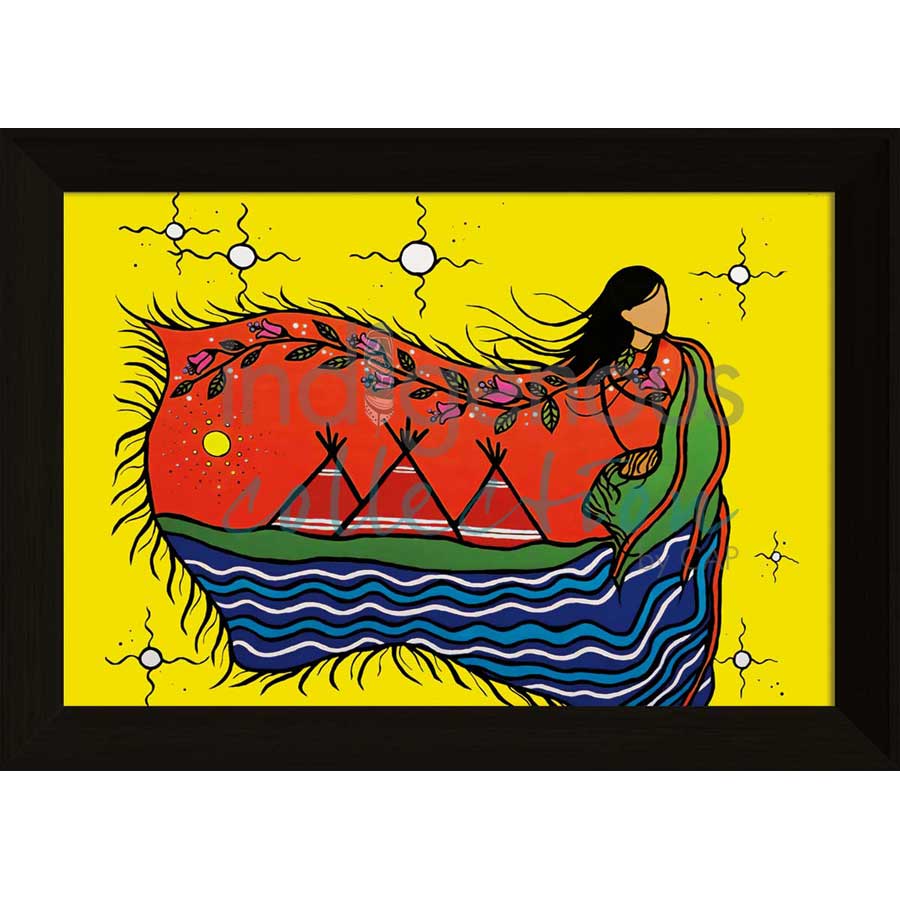 Healing Blanket by artist Talon Nash - Maliseet. Indigenous Collection