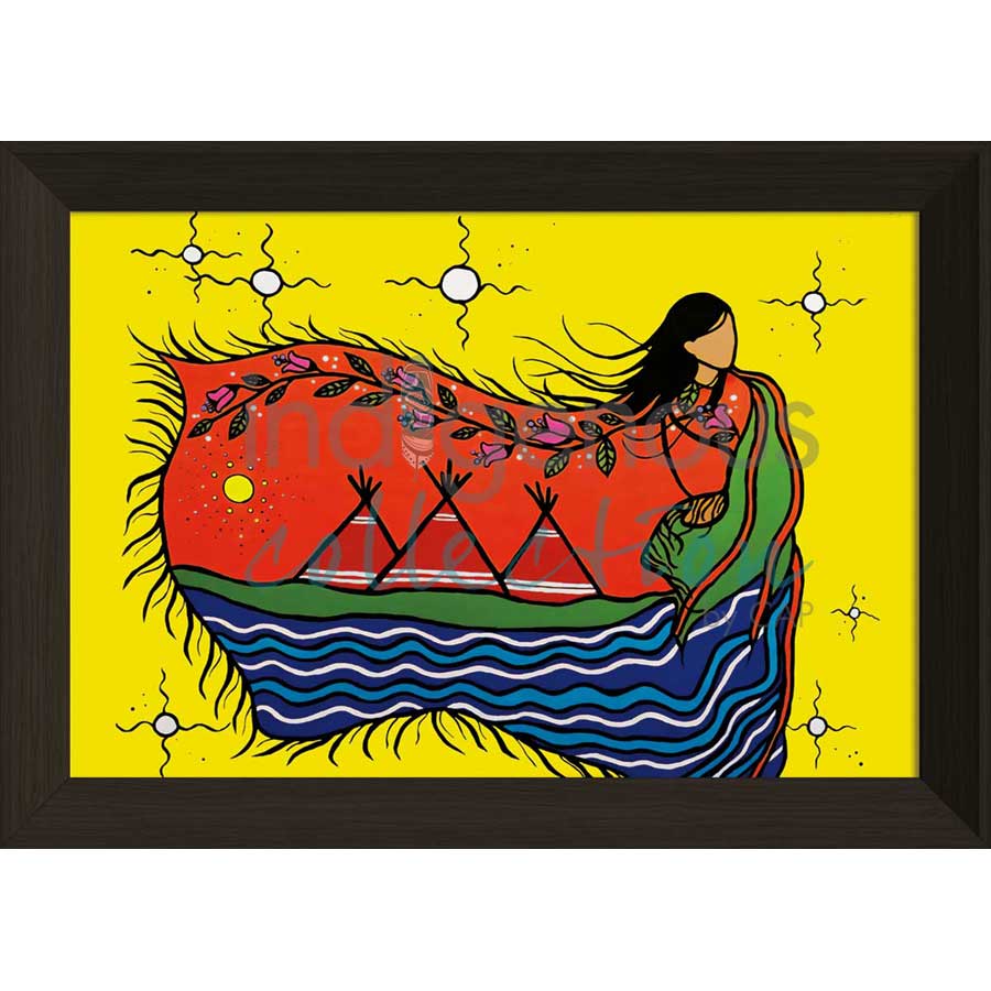 Healing Blanket by artist Talon Nash - Maliseet. Indigenous Collection