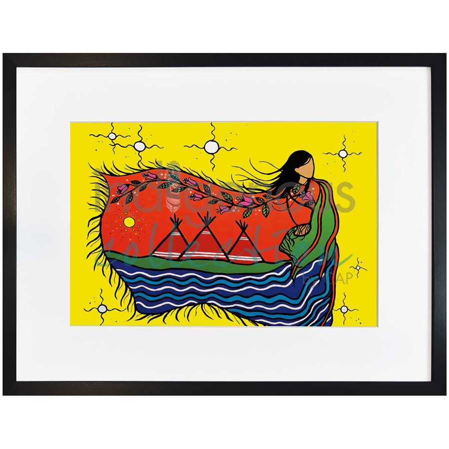 Healing Blanket by artist Talon Nash - Maliseet. Indigenous Collection