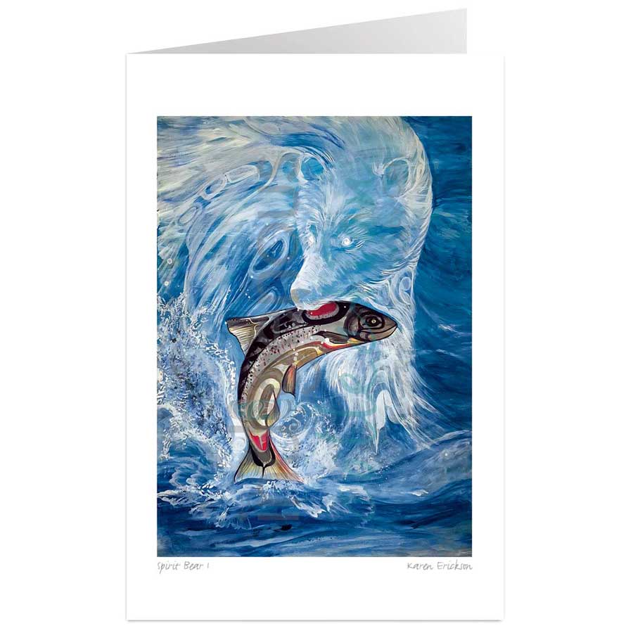 Spirit Bear I by artist Karen Erickson