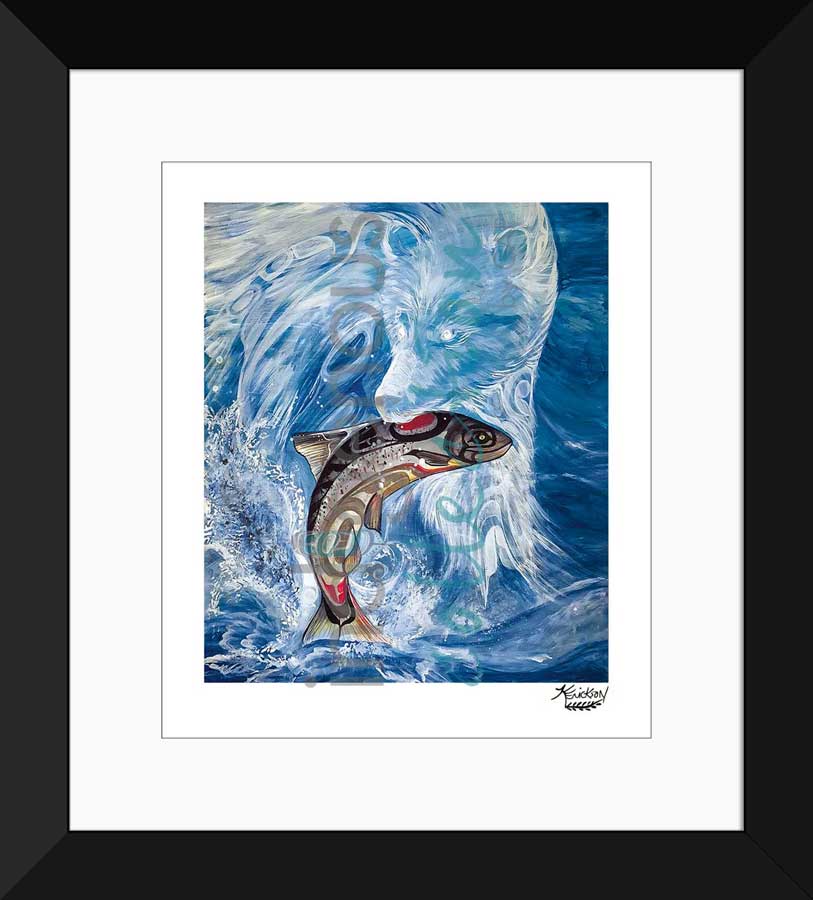 Spirit Bear I Limited Edition. Indigenous Collection