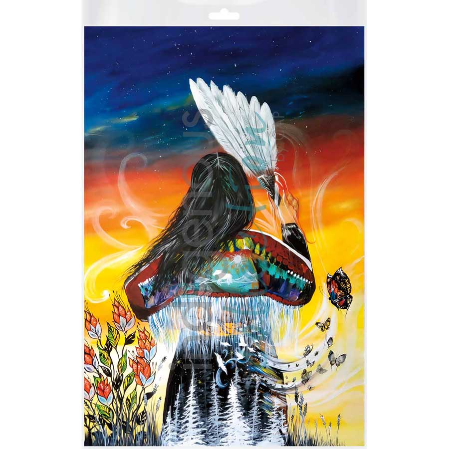 Traditional Guidance by artist Karen Erickson - Métis/Cree. Indigenous Collection