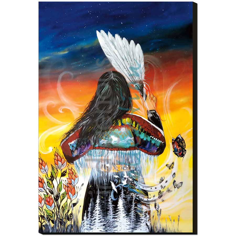 Traditional Guidance by artist Karen Erickson - Métis/Cree. Indigenous Collection