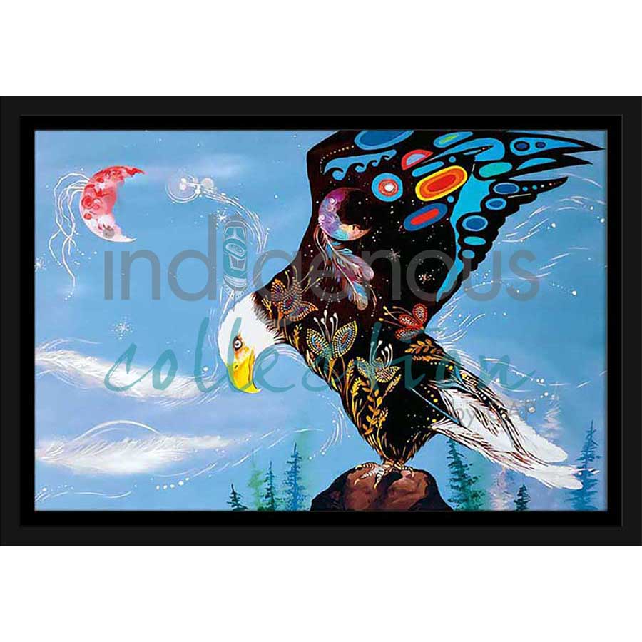 Majestic Eagle by artist Karen Erickson - Métis/Cree. Indigenous Collection