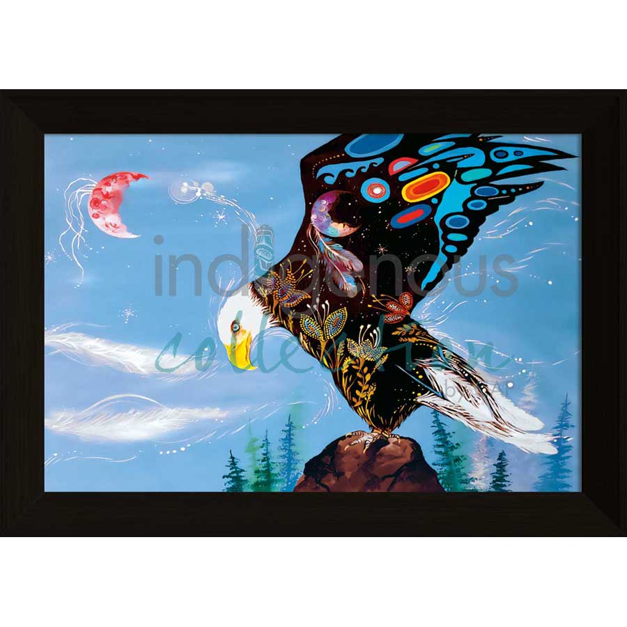 Majestic Eagle by artist Karen Erickson - Métis/Cree. Indigenous Collection