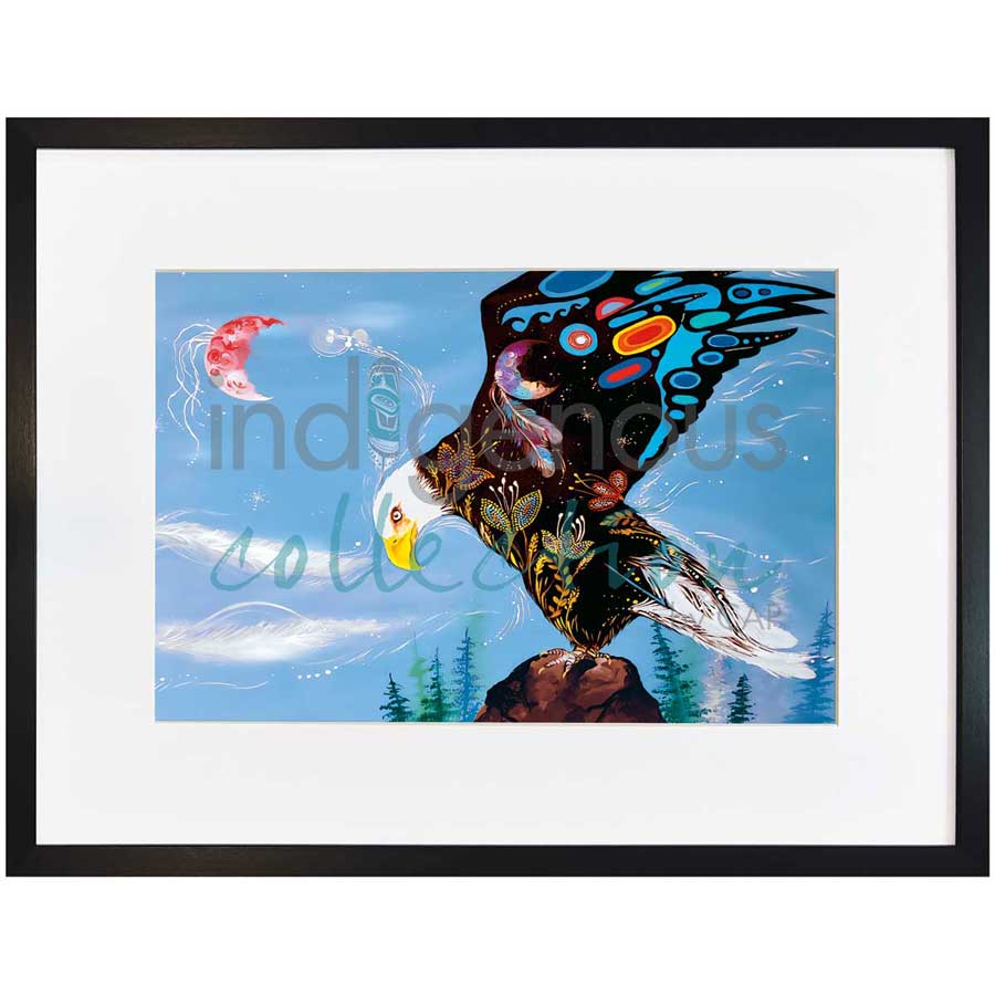 Majestic Eagle by artist Karen Erickson - Métis/Cree. Indigenous Collection