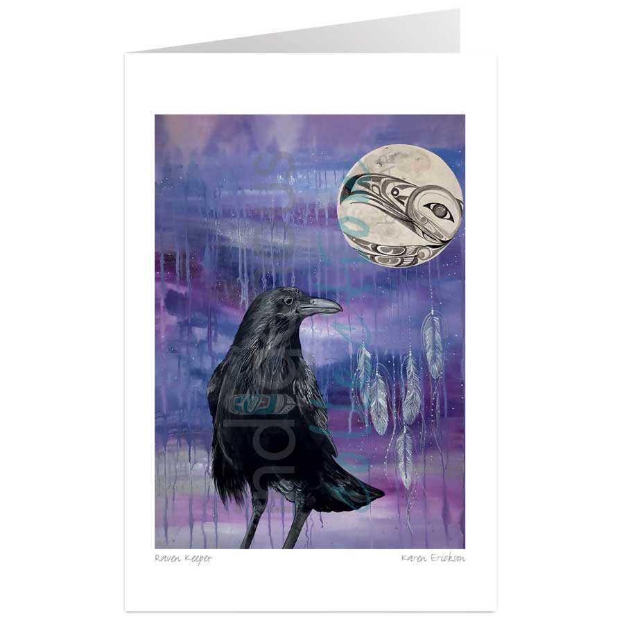 Raven Keeper by artist Karen Erickson