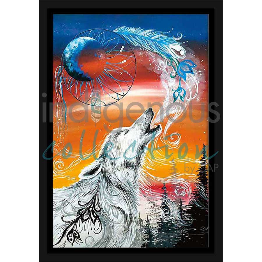 Alpha by artist Karen Erickson - Métis/Cree. Indigenous Collection
