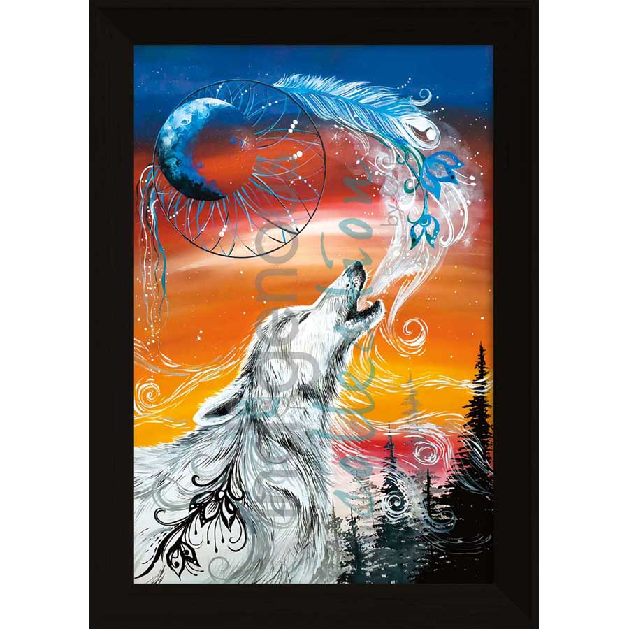 Alpha by artist Karen Erickson - Métis/Cree. Indigenous Collection