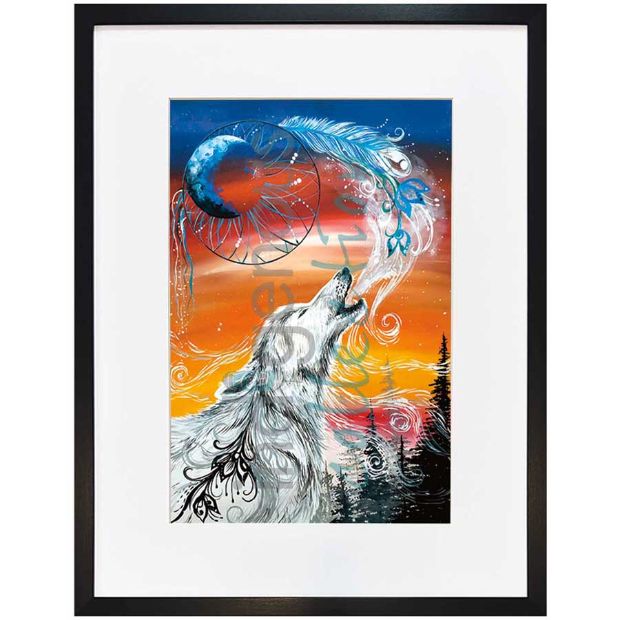 Alpha by artist Karen Erickson - Métis/Cree. Indigenous Collection